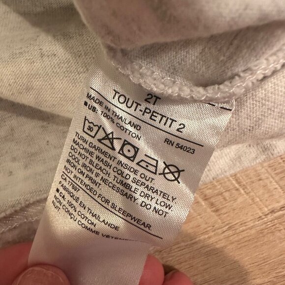 JANIE AND JACK SNOOPY GRAY LONG SLEEVE T SHIRT 2T - Picture 4 of 6